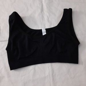 Shein Solid Bra - Black - One size